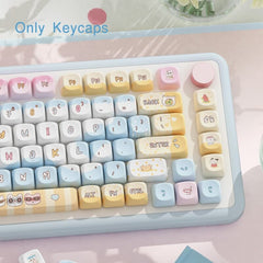 112-Key MCA Profile Keycap Set - Shore Or Sea Theme