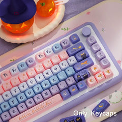 112-Key MCA Profile Keycap Set - Trainee Witch Theme