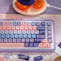 112-Key MCA Profile Keycap Set - Trainee Witch Theme