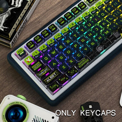 122-Key MSA Profile Keycap Set - Shine Through - Ghost Walker Theme