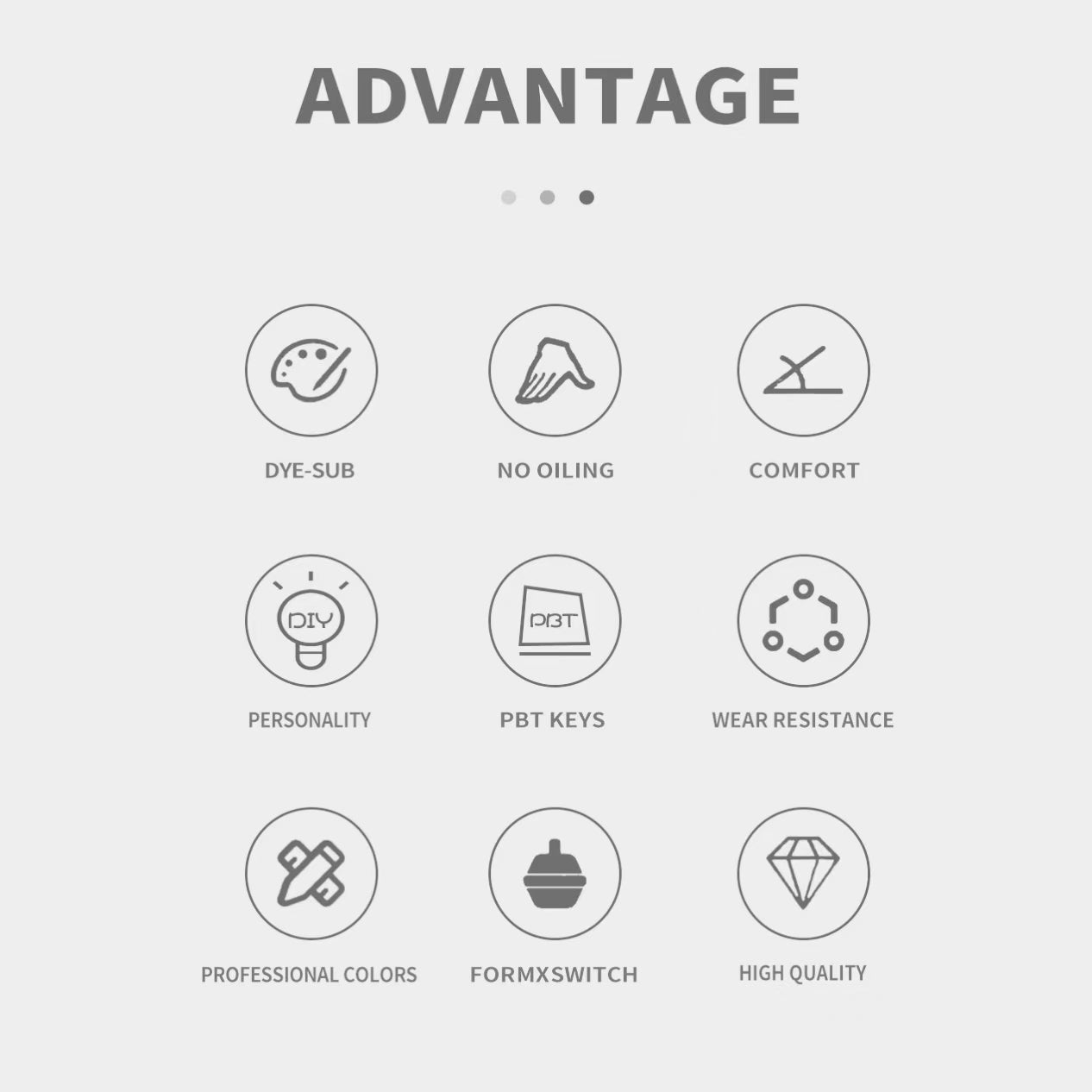 122-Key Shine Through Keycap Set - MSA Profile - Who's Undercover Theme 122-Key Shine Through Keycap Set - MSA Profile - Who's Undercover Theme
