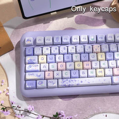138-Key MDA Profile Keycap Set - Flower Girl Theme