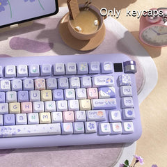 138-Key MDA Profile Keycap Set - Flower Girl Theme