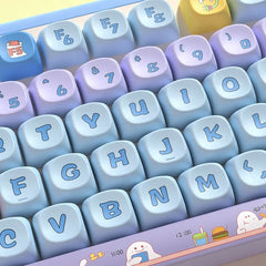 145-Key MCA Profile Keycap Set - Going Work Theme