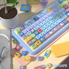 145-Key MCA Profile Keycap Set - Going Work Theme