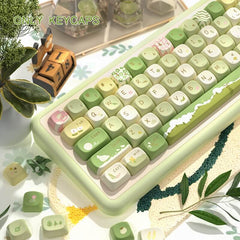145-Key MCA Profile Keycap Set - Mountain Stream Theme
