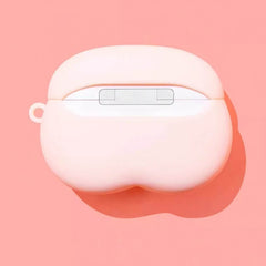 3″ Cute Funny Bottom - Pink Silicone AirPods Case