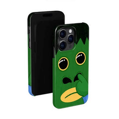 5.5" Silicone Green iPhone 16 Pro Max Case - Nose Grooming