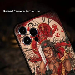 6.7″ iPhone 16 Pro Max Art Case - TPU Textured with Acalanatha Pattern