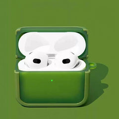 6″ Matte Purple Silicone AirPods Case - Minimalist, Cute Style