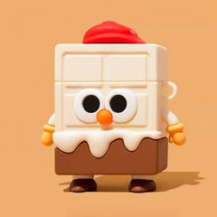 AirPods Case 3 Silicone Brown Chocolate Cute Funny