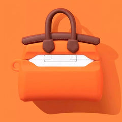 AirPods Case 3 Silicone Orange Cute Handbag
