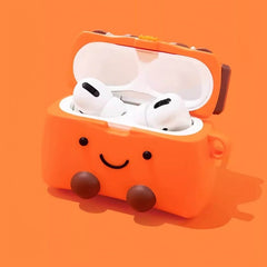 AirPods Case 3 Silicone Orange Cute Handbag