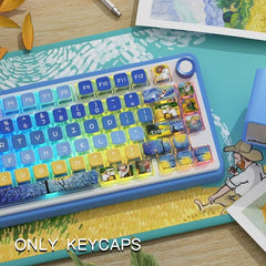 Art Master Theme MSA Profile 122-Key Shine Through Keycap Set