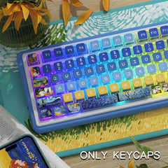 Art Master Theme MSA Profile 122-Key Shine Through Keycap Set