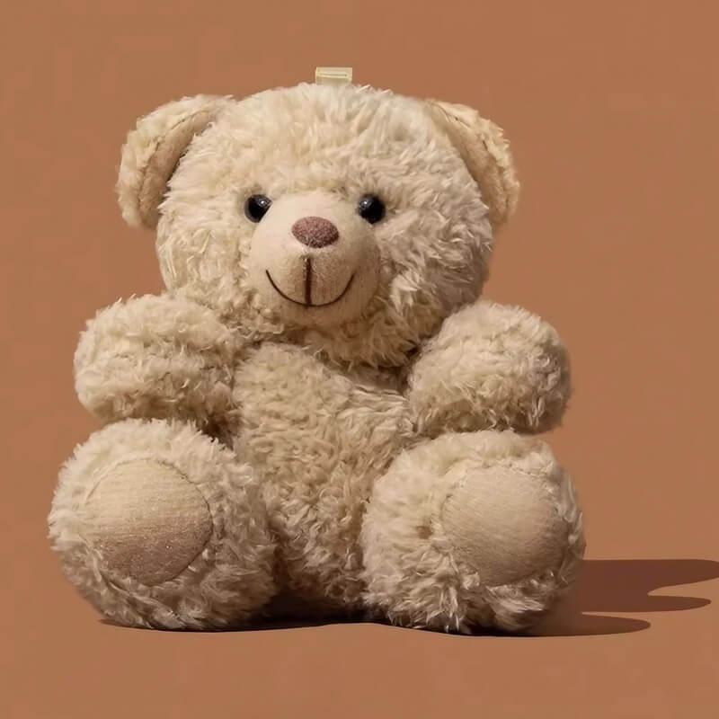 Brown  Plush  AirPods Case  Bear  Cute  Funny