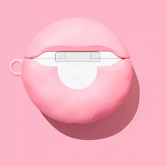 Cute Donut Themed 3″ Silicone AirPods Case - Pink
