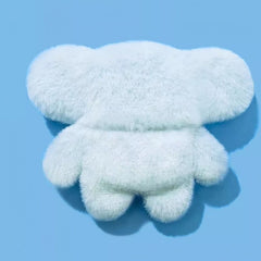 Cute Elephant 3″ AirPods Case in Plush Light Blue