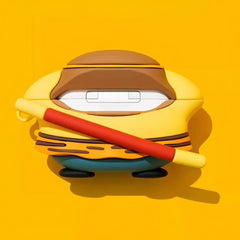 Cute & Funny Yellow Silicone AirPods Case - Monkey King Theme