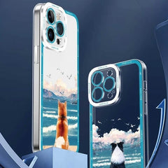 Dog-Themed iPhone 16 Pro Max Silicone Case - Corgi Pattern