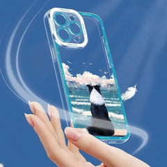 Dog-Themed iPhone 16 Pro Max Silicone Case - Corgi Pattern