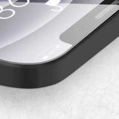 Funny Muscle Rabbit Tempered Glass iPhone Case for iPhone 16 Pro Max - White