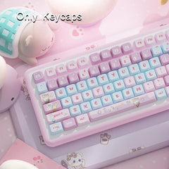MDA Profile 138-Key Keycap Set - Bubble Kitten Design