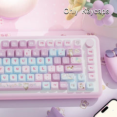 MDA Profile 138-Key Keycap Set - Bubble Kitten Design