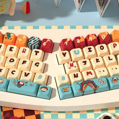 MDA Profile 138-Key Keycap Set - Pussycat Circus Theme