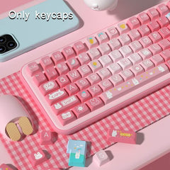 MDA Profile 138-Key Keycap Set - Summer Rabbit Theme