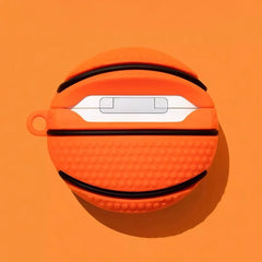 Orange Silicone AirPods Case 6″ - Cute Basketball Theme