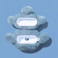 Plush Elephant AirPods Case - Blue 6″ Cute and Pretty