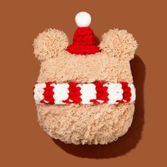Pretty Red Scarf Bear 6″ Plush Case - Khaki for AirPods Pro2