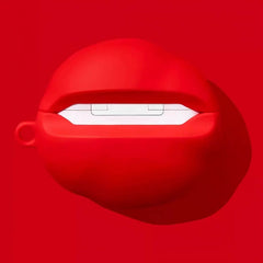 Red Tomato-Themed Silicone AirPods Case 3″ - Cute and Funny
