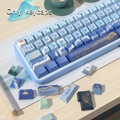 Scenic Lakes Mountain 138-Key Keycap Set - Cherry Profile