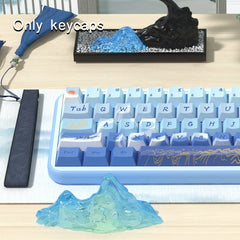 Scenic Lakes Mountain 138-Key Keycap Set - Cherry Profile