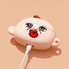 Silicone AirPods Case 3″ - Khaki Color - Men - Cute and Funny