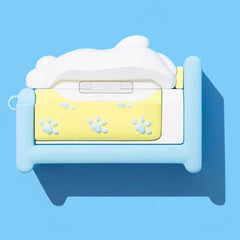 Silicone AirPods Case Blue - Cute Puppy Theme 12″