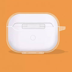 Transparent Silicone AirPods Case - Moon Theme Minimalist Design 5.5″