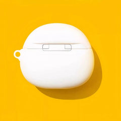 Yellow Silicone AirPods Case - 3″ Cute Smiley Face Egg Theme