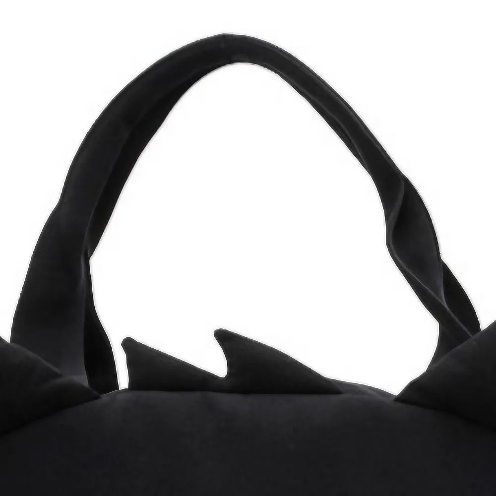 Kawaii Black Cat Cotton Cute Tote Bag Casual and Laptop Carryall Kawaii Black Cat Cotton Cute Tote Bag Casual and Laptop Carryall