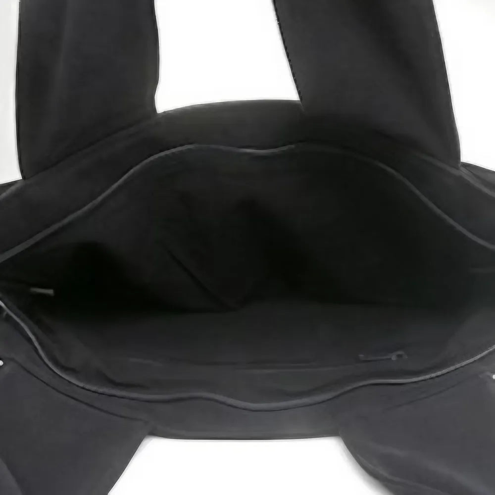 Cute Black Cat Kawaii Shoulder Bag Casual and Functional Cotton Handbag Perfect for Laptops Cute Black Cat Kawaii Shoulder Bag Casual and Functional Cotton Handbag Perfect for Laptops