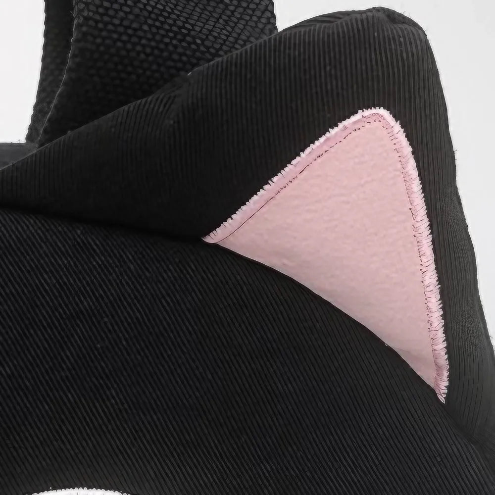 Cute Black Cat-themed Cotton Kawaii Tote Bag Casual and Minimalistic Design Cute Black Cat-themed Cotton Kawaii Tote Bag Casual and Minimalistic Design