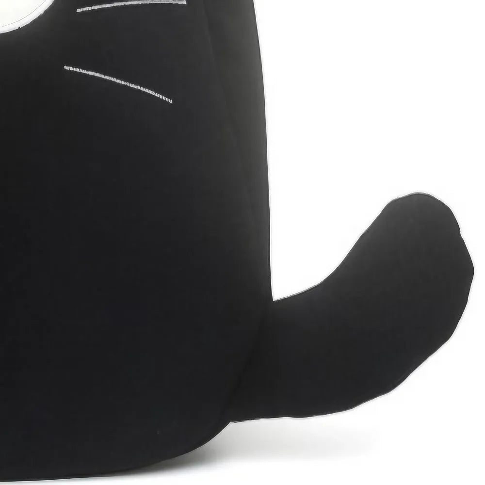 Cute Black Cat-themed Cotton Kawaii Tote Bag Casual and Minimalistic Design Cute Black Cat-themed Cotton Kawaii Tote Bag Casual and Minimalistic Design