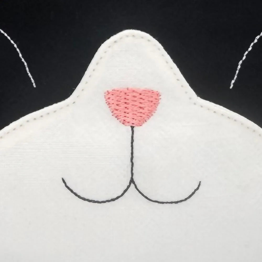 Kawaii Black Cat-themed Cotton Cute Crossbody Bag Casual Bucket Bag Kawaii Black Cat-themed Cotton Cute Crossbody Bag Casual Bucket Bag