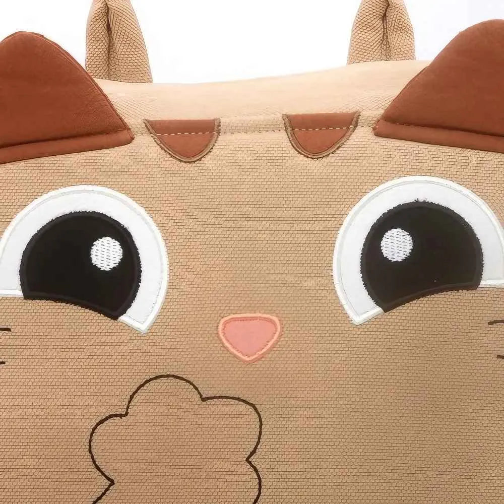 Kawaii Cat-themed Khaki Cotton Cute Bags Totes Crossbodies and Backpacks for Casual and Multi-functional Use Kawaii Cat-themed Khaki Cotton Cute Bags Totes Crossbodies and Backpacks for Casual and Multi-functional Use