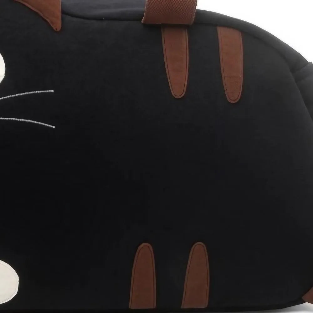 Kawaii Cat-themed Cute Shoulder Bag Casual Cotton Carryall Kawaii Cat-themed Cute Shoulder Bag Casual Cotton Carryall
