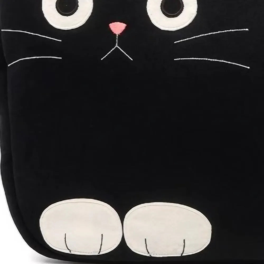 Kawaii Cat-themed Cute Shoulder Bag Casual Cotton Carryall Kawaii Cat-themed Cute Shoulder Bag Casual Cotton Carryall