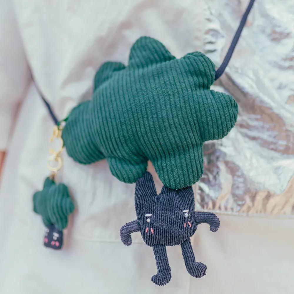 Kawaii Cotton Cute Crossbody Bag Broccoli Theme Casual and Mini Bag Kawaii Cotton Cute Crossbody Bag Broccoli Theme Casual and Mini Bag