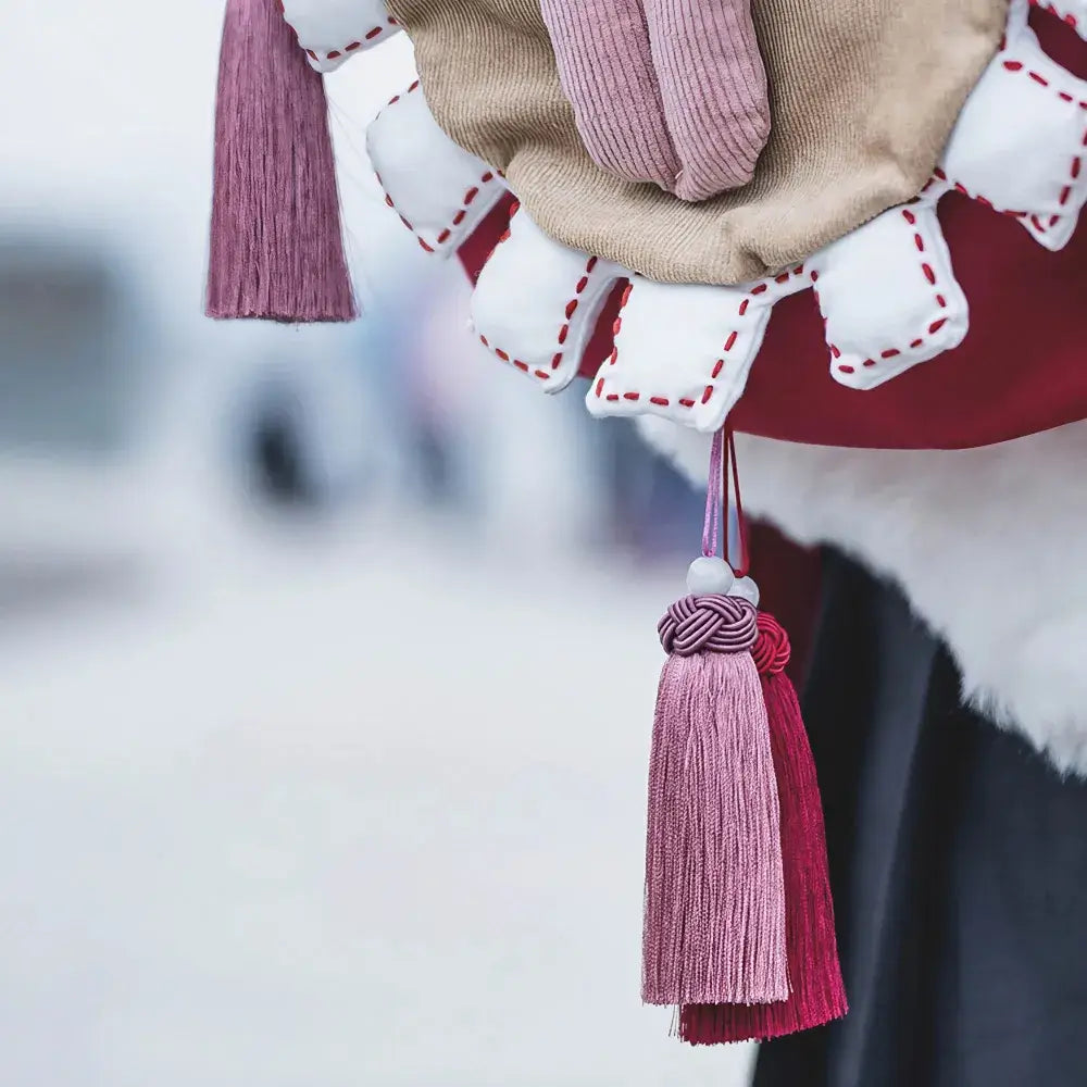 귀여운 사자 포효 레드 폴리에스터 카와이 핸드메이드 백팩 캐주얼 유니크하고 다용도 귀여운 사자 포효 레드 폴리에스터 카와이 핸드메이드 백팩 캐주얼 유니크하고 다용도